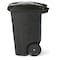 Toter Toter 48 Gal. Trash Can Blackstone with Quiet Wheels and Lid ANA48 - alternate 6